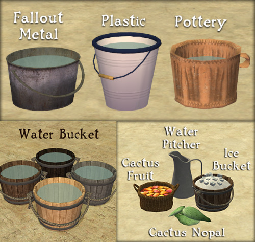 sunmoon-starfactory:Fetch Water 4.0 In essence, the Fetch Water set has not been revamped much in te
