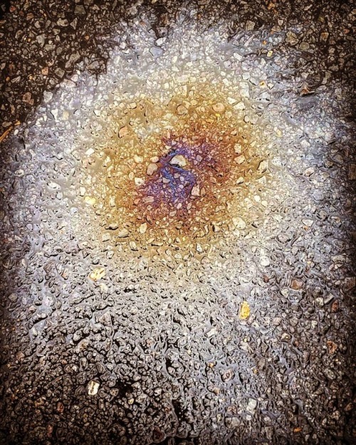 I captured a cool oil spot today✒ (at Choctaw, Arkansas) www.instagram.com/p/BrVpKppBjBNXBGf