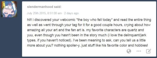 starfleetrambo:  sorry for my poor handwriting ;-;The Boy Who Fell