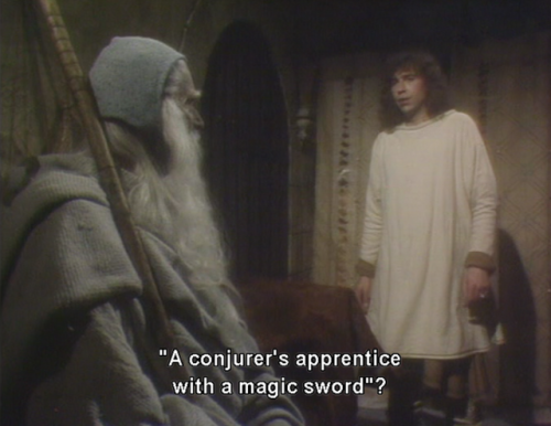 Arthur has doubts about having been merciful towards the traitor Accolon. Merlin tells him that it’s