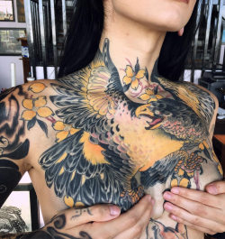 tattooideas123:  Eagle Chest Tattoohttp://tattooideas247.com/eagle-flying/