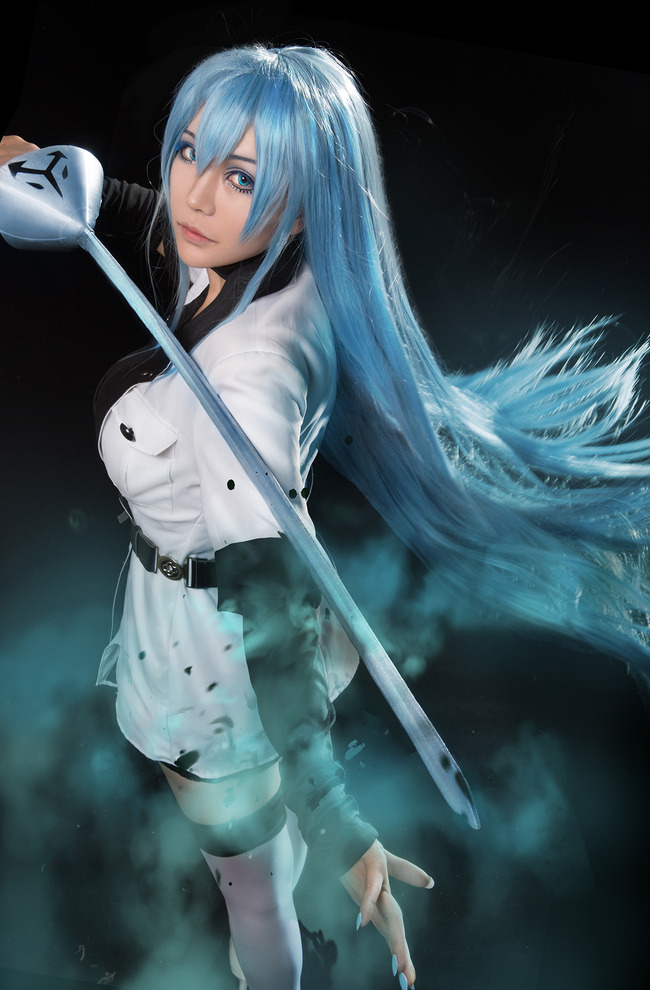 boomjoy:  Akame ga Kill Esdeath Cosplay Source: Akame ga KillCharacter: EsdeathCostume
