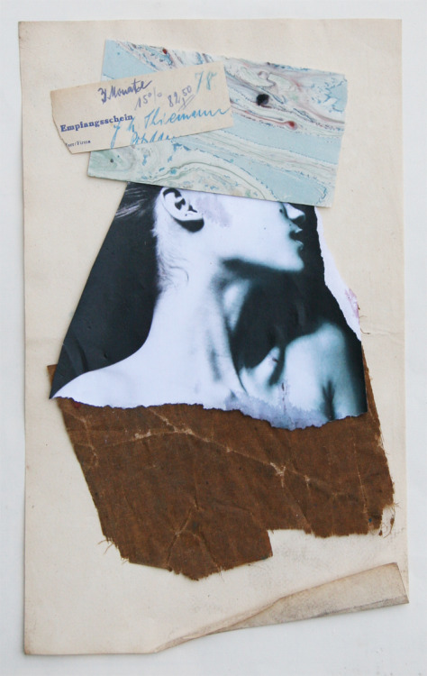 stremplerart:  Collage EMPFANG, W. Strempler, 2016