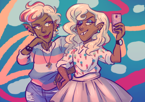 starlightshore: Taako D1 and Lup B3 requested by shadylex and mekairu respectfully~ (reuploading sin