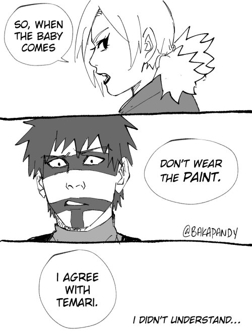 bakapandy: 『War Paint』A Kankuro Fancomic