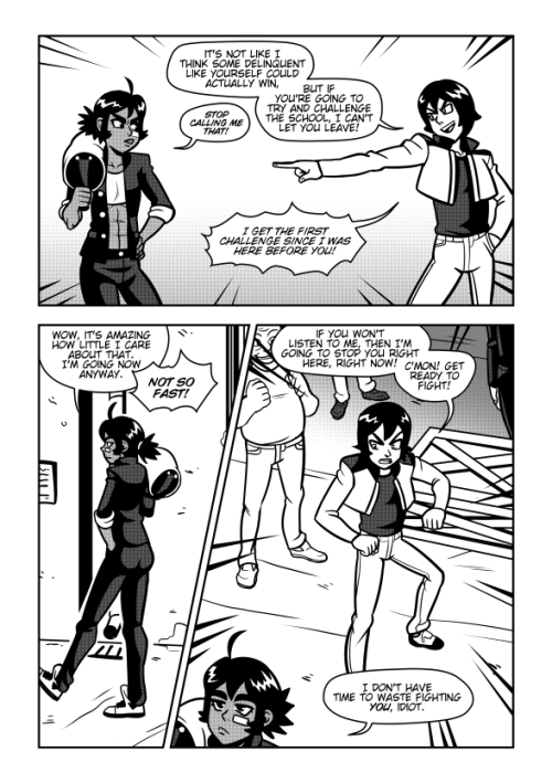 Way of Wushu (original) 10/39On the topic of dead comics… This comic here was something I did for a print gig back in 2013. The less said about the resulting dumpster fire of that, the better. Still, I poured a lot of time and energy into it so