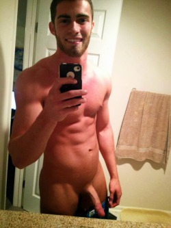 hotguyswithface:  Come check out my blog. Stay a while, drop you pants and take off a load, we don’t judge :) http://hotguyswithface.tumblr.com