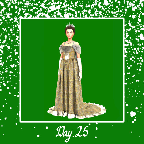 Lady Curzon Set - Day 25Hey everyone, here is the last gift of my advent calendar for December 25th.