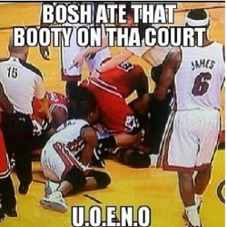 kingsshift:  #uoeno #chrisbosh #miamiheat