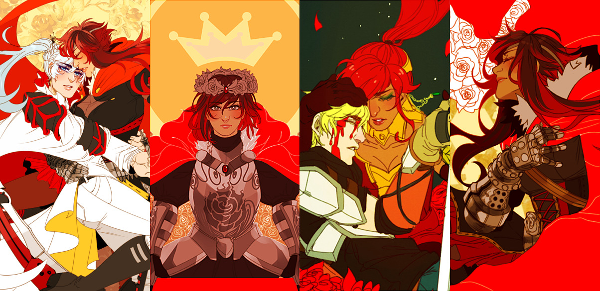 xuunies:my favorite rwby works so far..much thanks for 11,500+ followers! owolinks