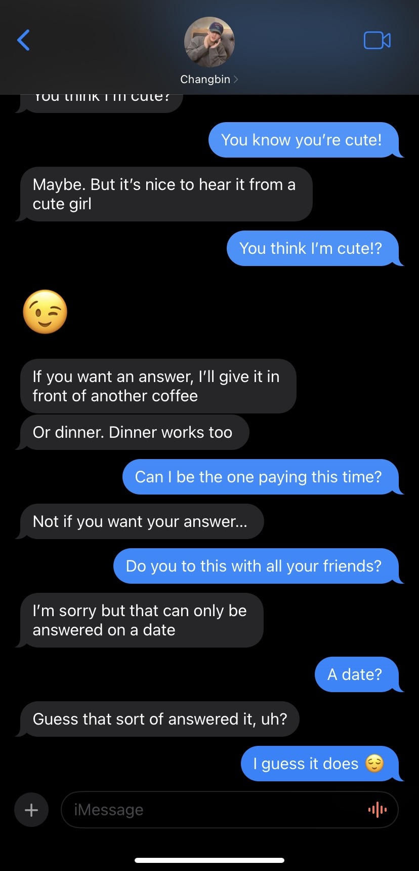 Texting The Wrong Number | Changbin X You
