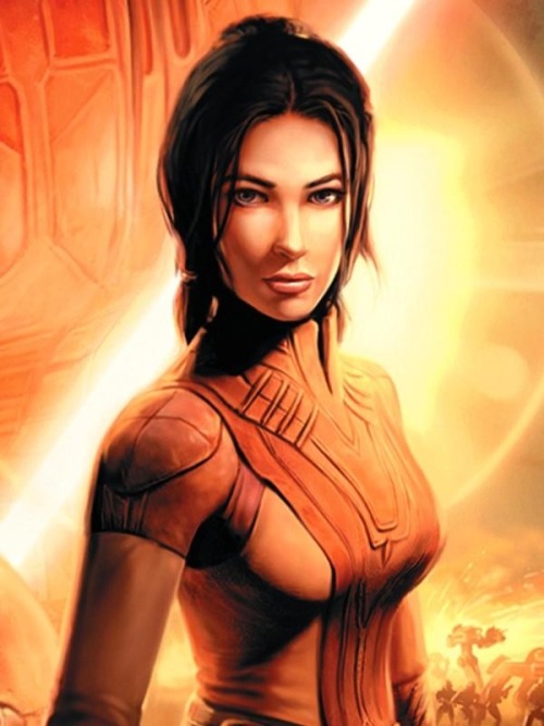 mirtagevss: Endless list of awesome Star Wars ladies(1/?): Bastila Shan “The Force fights with