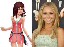 kh13:  “He will. Starts with an &ldquo;S”. Right, Sora?“Happy 27th birthday to Hayden Panettiere (born August 21st, 1989) who voices Kairi in Kingdom Hearts, Kingdom Hearts II, and Kingdom Hearts Birth by Sleep and she could potentially reprise