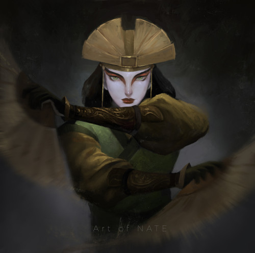 avatarinspirations: My favorite avatar reincarnation herself, Kyoshi. Such beautiful art by Nate. ht