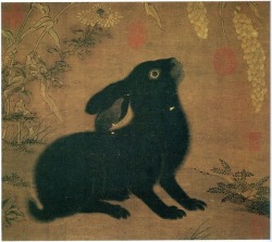 stepstepby:   Wild Flowers and Black Rabbit