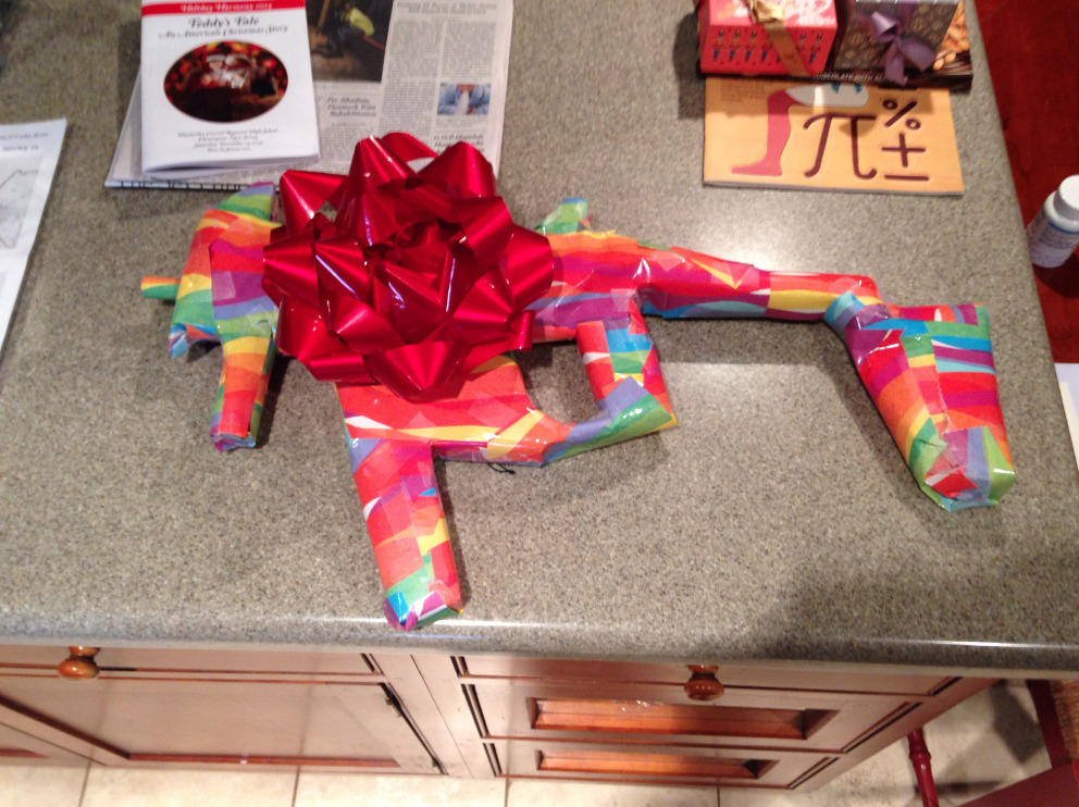 coffeeandspentbrass:  latenightalaska:  I hope it’s a puppy  Might be a kitten.