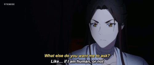 minmoyu:xie lian: *frowns, opens his mouth to lecture-*hua cheng: -I’m sorry, Gege ;n;