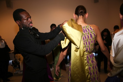 HIGHLIGHT: African designer Imane Ayissi is unique in the world of high fashion as he is the first A