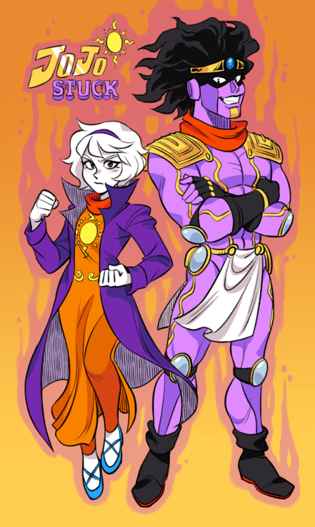 jojostuckcomic:I did an art trade with @xamag-homestuck and Xamag’s drawing turned out incredi