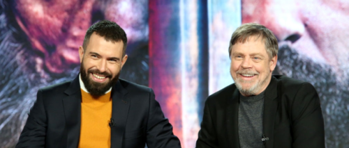 Tom Cullen and Mark Hamill of Knightfall speak at the 2019 Television Critics Association press tour
