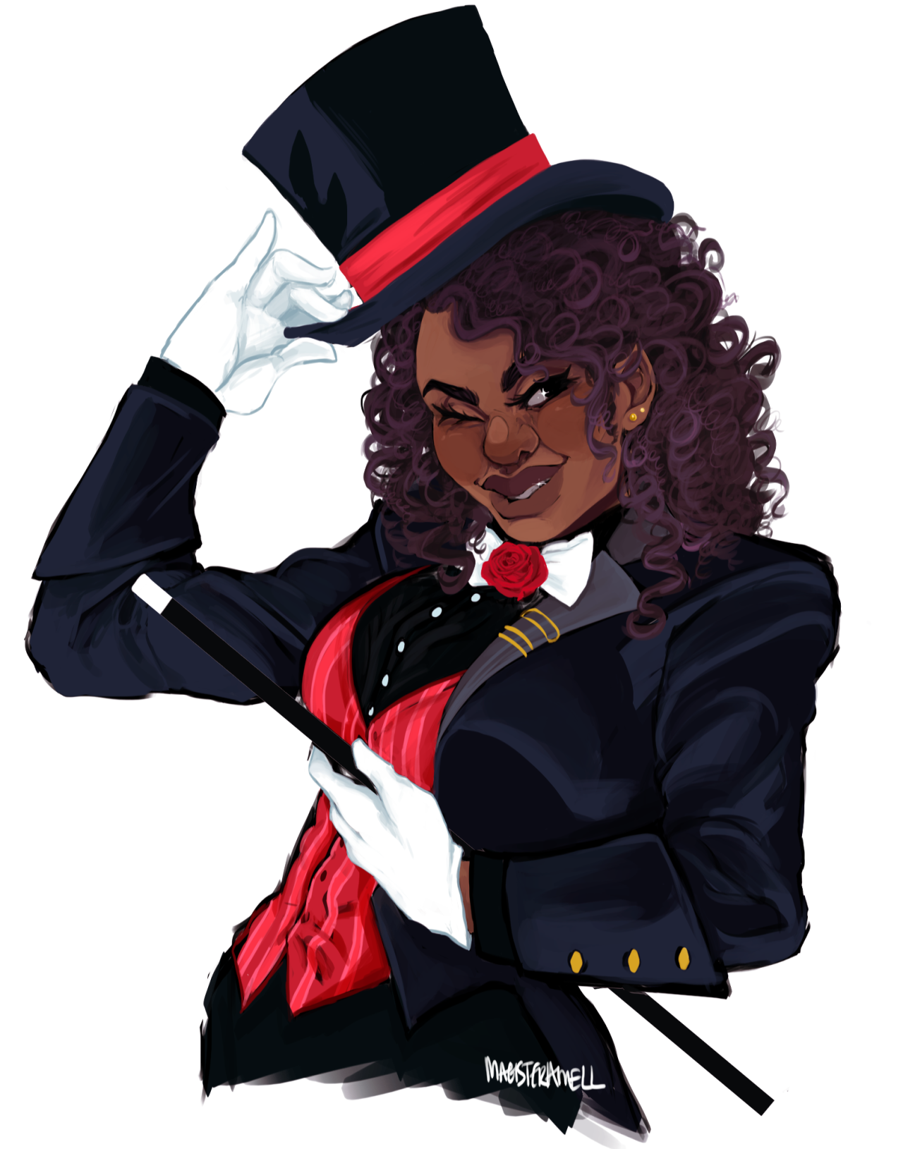 artsybizaar:recent commission for @exploring-the-horizon of their overwatch oc –