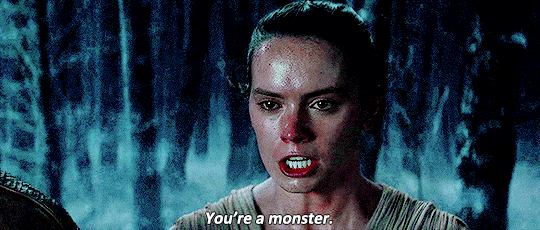 keepingupwiththesolos:You have that look in your eyes, from the forest. You called me a monster.