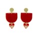 skvoreshniki-deactivated2023020:heart-shaped earrings by the vintage royalty