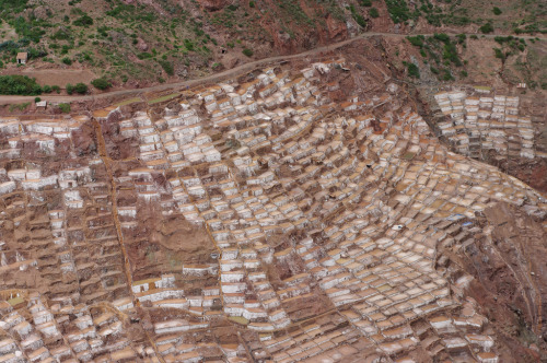 The Maras SalternsOutside of the town of Maras in the Sacred Valley of the Incas in Peru sits this u