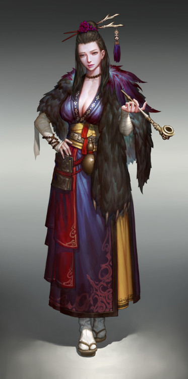 Oriental exorcist  JeongSeok Lee www.artstation.com/artwork/dVWdQ