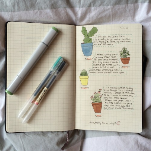 affable-ella:  Quick doodles of the plants I named featuring my thoughts 