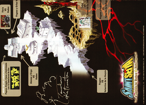 anewe9:  Saint Seiya | Selecta Visión Hades Inferno+Elysion pack (also scanned the Inferno battle map/card signed by Tomoharu Katsumata :)
