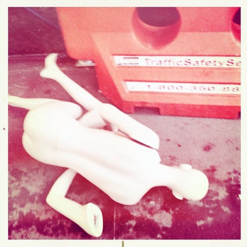 Context. #creepy #mannequin #takeme #hipstamatic #nyc #street