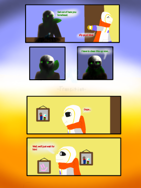 Very Old Art Of A Comic I Was Making.