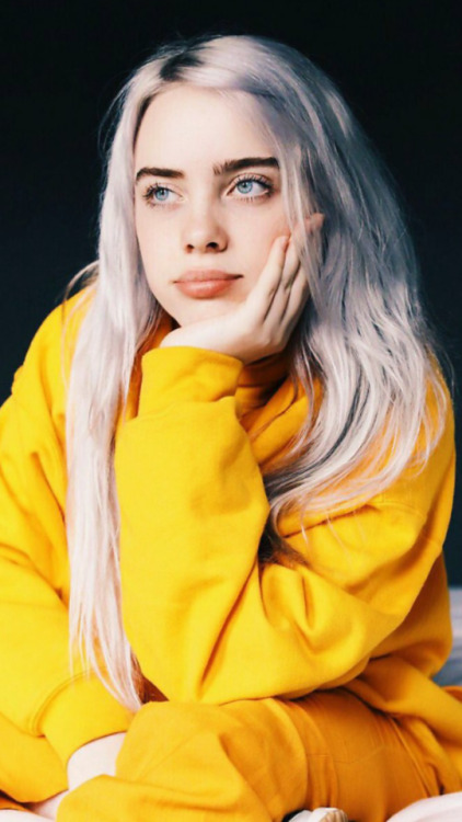 Porn photo pebaicons:  billie eilish lockscreenslike