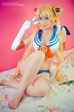 dirty-gamer-girls:  Sailor Moon lingerie II by azulettecosplayCheck out http://dirtygamergirls.com for more awesome cosplay