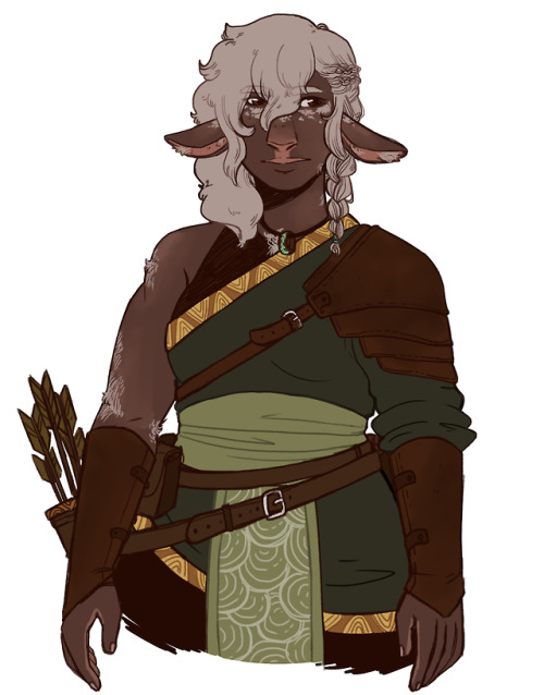 Finished My Firbolg Ranger For My First Ever Dnd Campaign