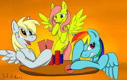 paperderp:  BATG day 8: The Cloudsdale Poker