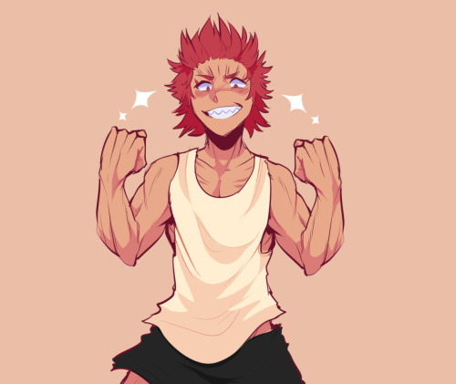 chocorottish:OOF i was experimenting with my style, and i drew a bunch of kirishimas, here’s one of 