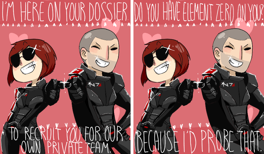 jesscookie:  mass valentines: part five it’s kinda late now, but this is the last