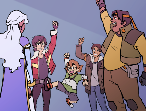 sabertoothwalrus: I found this screenshot and I had to do a redraw because it’s just Ridiculous Pidge is just… up there 