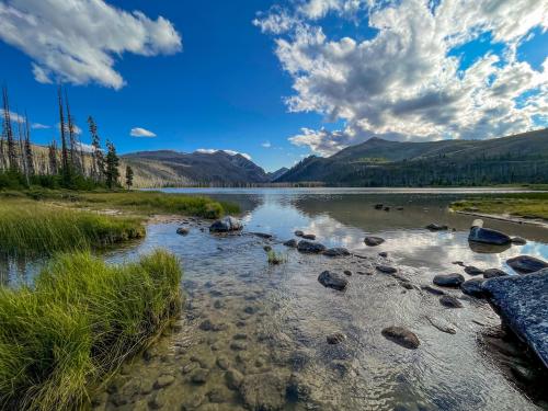 oneshotolive:  A white knuckled motorcycle trail was well worth it after arriving at this alpine lake in Payette National Forest, Idaho [OC] [3909 x 2932] 📷: themarquis78 