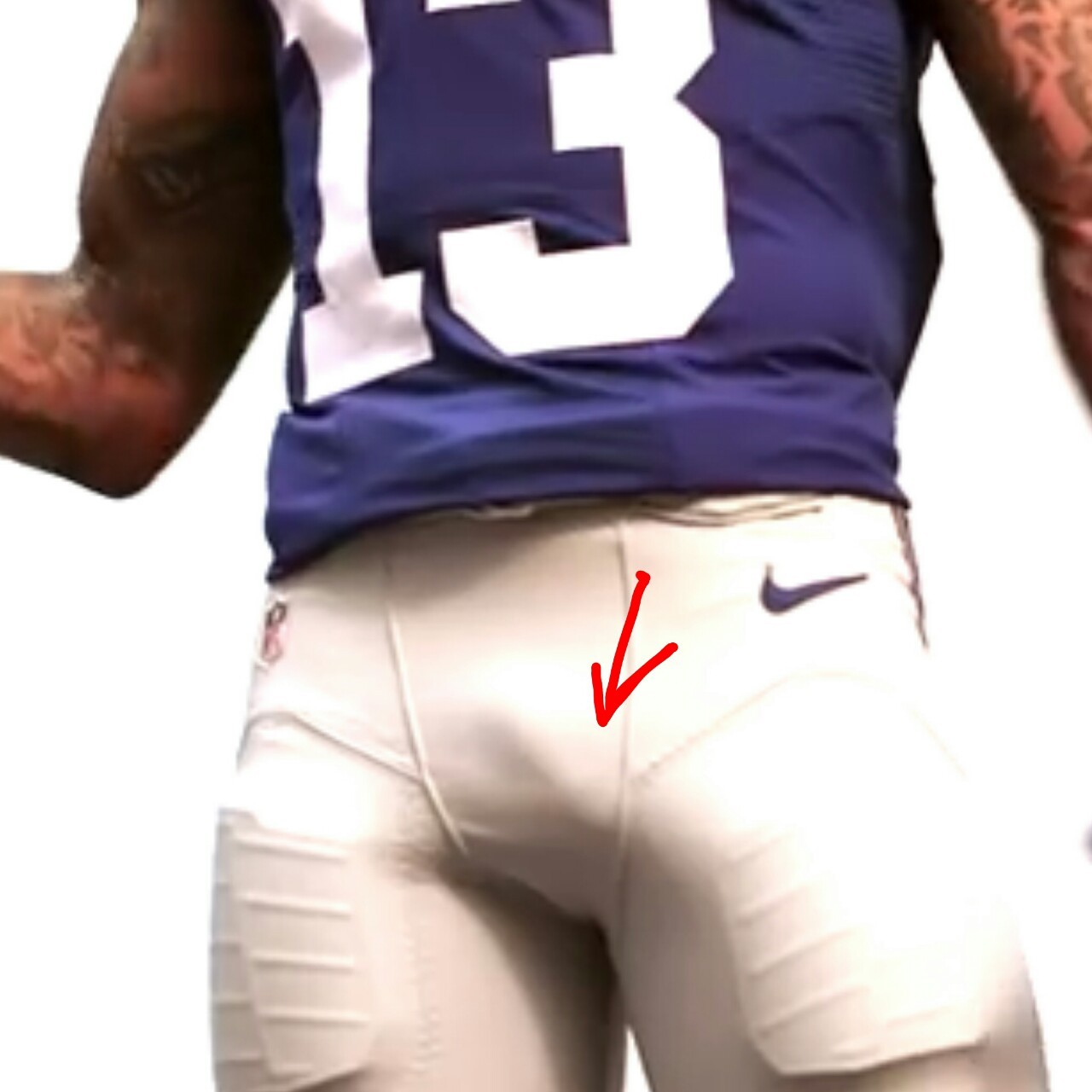 lamarworld:  Odell Beckham Jr. bulge &amp; booty  (Pt.1)