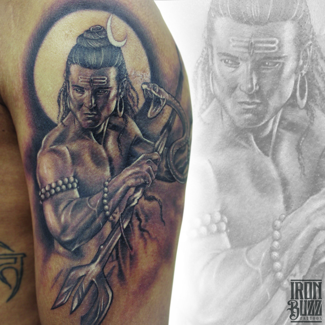 Best Lord Shiva Tattoo you will find on the... - LORD SHIVA TATTOOS