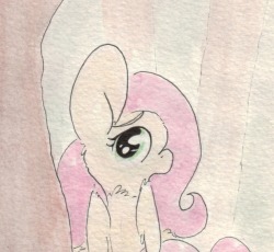 slightlyshade:This is a shy little pony. Yeee &lt;3!