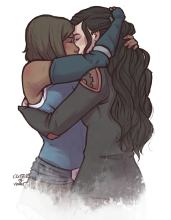 critter-of-habit:  LoK comics = Korrasami