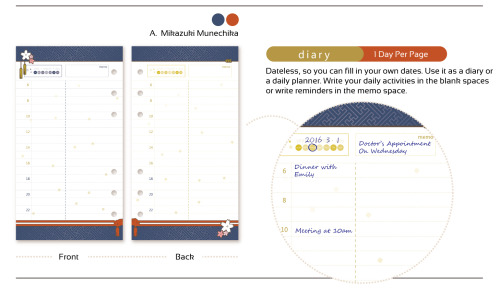 doujingo:Touken Ranbu Character Themed Planner Refills Is procrastination a problem for you? Well,