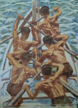 Margaret Barnard:  Rowers  (1925)