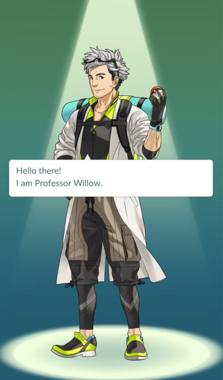 Meet Professor Willow from  Pokémon GO