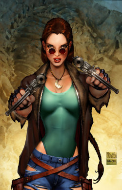 finest-cg-art:  Tomb Raider Classic by Mystic-Oracle