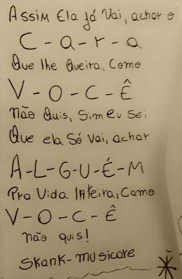 musicare:    Acima do Sol - Skank  